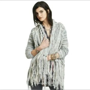 Free people fringe sweater. *RARE*